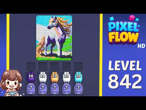 Pixel Flow Level 842 Walkthrough