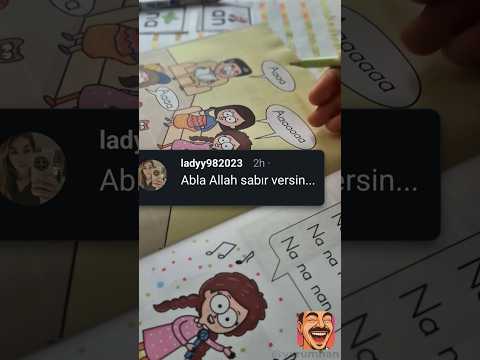 Harfleri okumak yerine tarif etmiş 😂