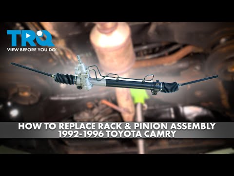 How to Replace Rack & Pinion Assembly 1992-1996 Toyota Camry