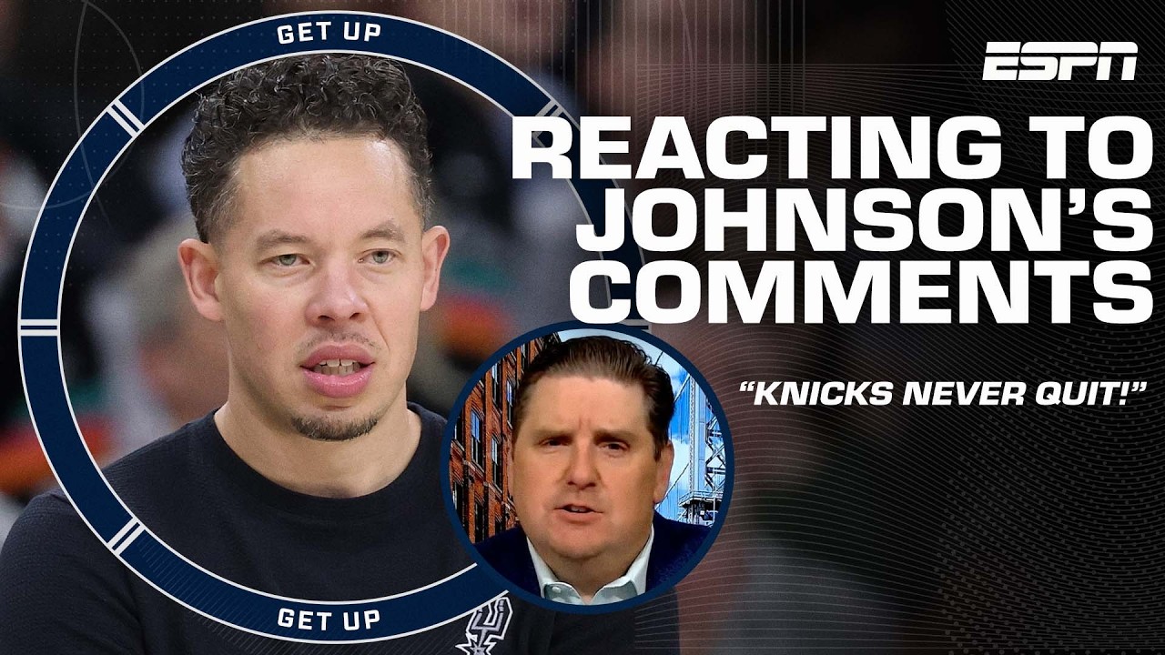 Brian Windhorst delivers STRONG message for Mitch Johnson 🗣️ 'The Knicks never quit!’ | Get Up