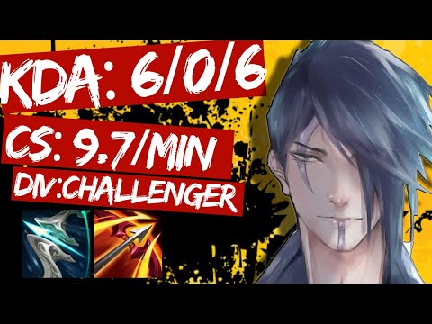 APHELIOS ADC s11 (KDA: 6/0/6) - FULL GAME CHALLENGER REPLAY