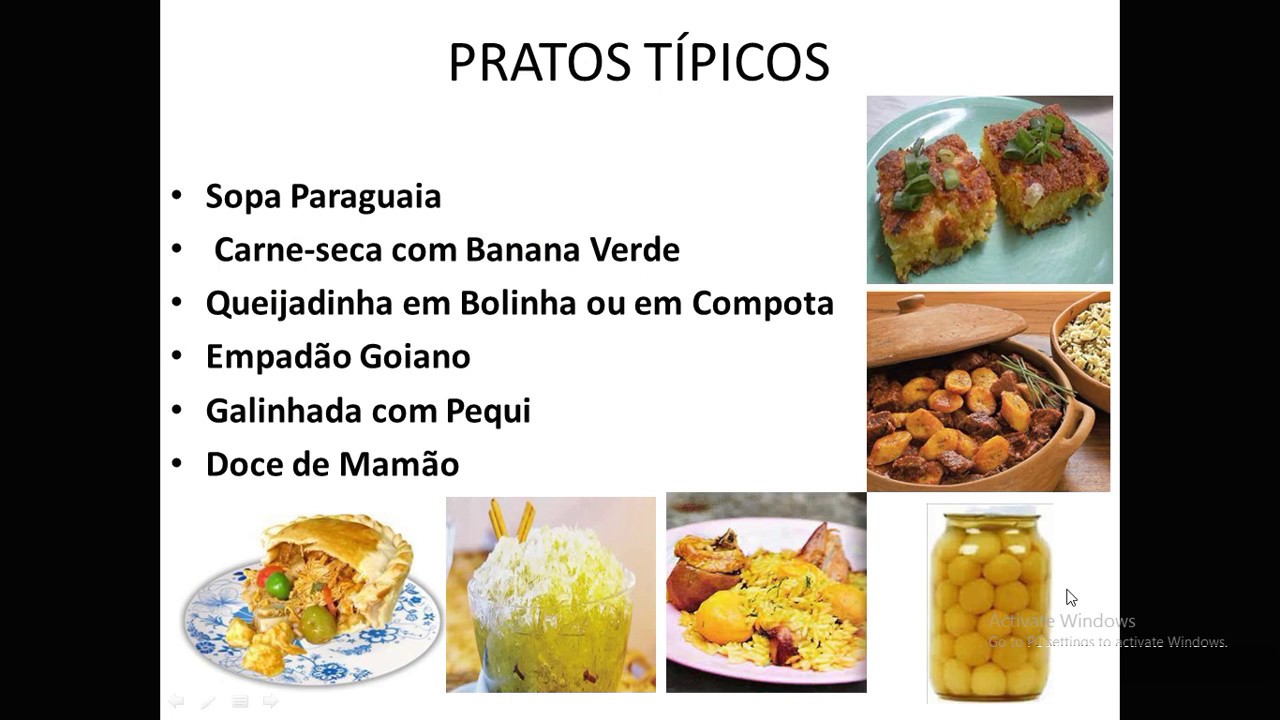 Aula Cozinha Região Centro Oeste