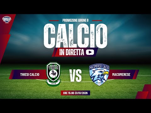 Calcio Promozione Gir. B - Thiesi Calcio-Macomerese Calcio (2-1)