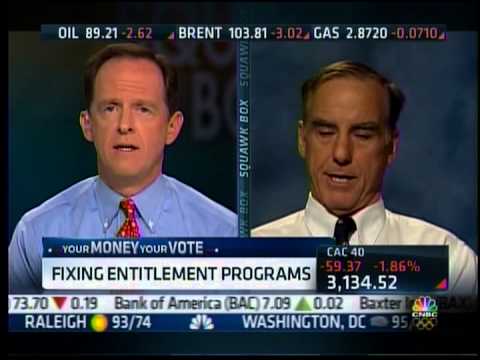 Squawk Box: Sen. Toomey debates Gov. Howard Dean on the fiscal cliff