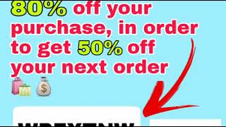 WISH DISCOUNT CODE 2020 🛍 GET UP TO 80% OFF + 50% ON NEXT ORDER 🛍🤑