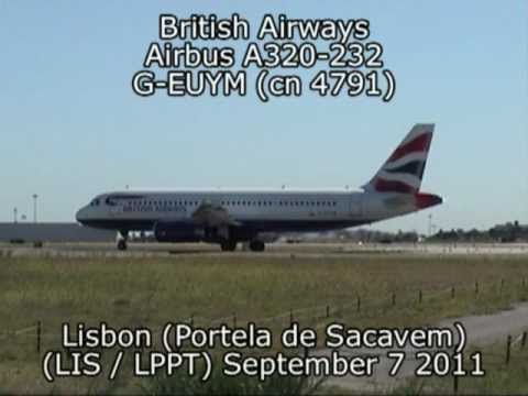 British Airways Airbus A320-232 G-EUYM (cn 4791)
