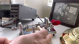 Vibroplex Bug with Varispeed Adapter for Slower Code
