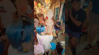 誕生日にウェディングケーキ用意してみた?