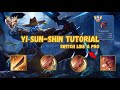 Yi Sun Shin Tutorial 77 WR Switch Like A Pro For Beginners