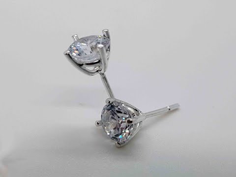 Four claw stud earrings