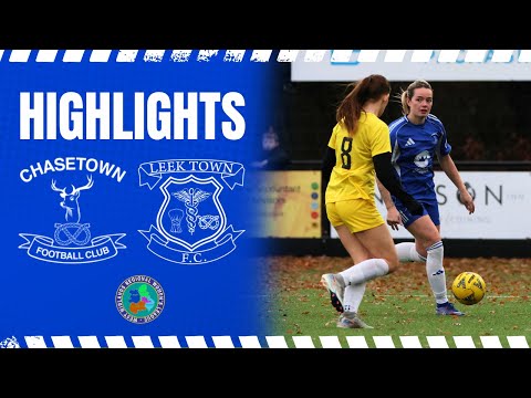 Scholars Run Rampant | WOMEN'S HIGHLIGHTS Chasetown v Leek Town Reserves - 7.12.2025