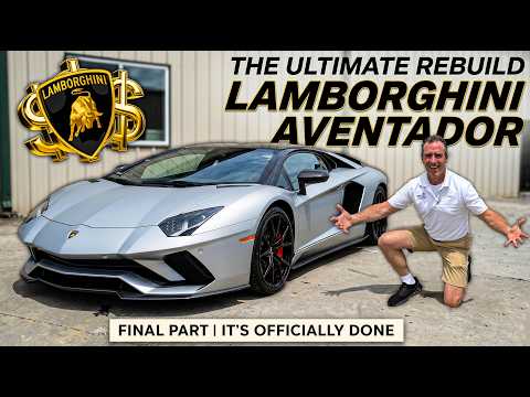 Lamborghini Aventador Rebuild from Copart