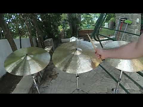 21.6" hfb 2028g - 22" 2395g - 21" 2017g - BOURGIS HANDMADE CYMBALS