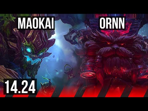 MAOKAI vs ORNN (TOP) | KR Diamond | 14.24
