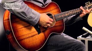 Video thumbnail for Taylor K22e Grand Concert ES2 Acoustic-Electric Guitar, Shaded Edgeburst by Musician's Friend