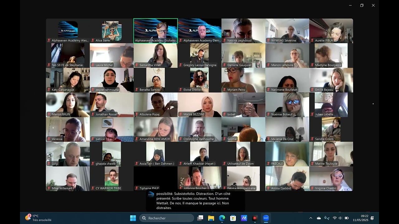 Alpha7 Module A1 Partie 1