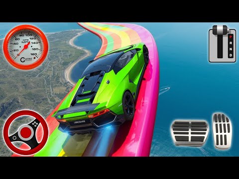 Mega Ramp Formula Car Racing 3D | Extreme Sports Car Stunts Simulator Android Gameplay