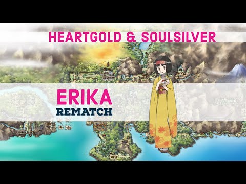 How to Rebattle Erika + Rematch - Pokemon HeartGold & SoulSilver