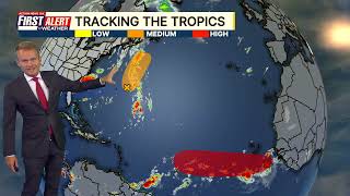 Heavy afternoon storms expected today and tracking the tropics