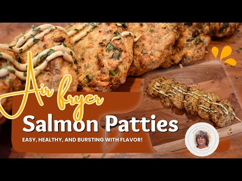Air Fryer Salmon Patties: Easy, Healthy & Bursting with Flavor! #airfryer #airfryerrecipes #salmon