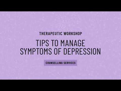Tips to Manage Symptoms of Depression - uOttawa Counselling Services