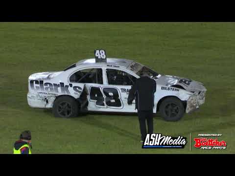 Street Stocks: Mick Clark Crash - Borderline Speedway