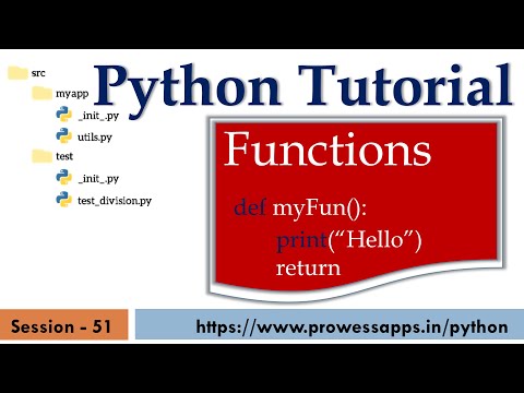 51 Python Tutorial For Beginners Function In Python User Define Function