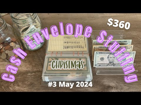 Cash Envelope Stuffing #3 MAY 2024 // Weekly Budget