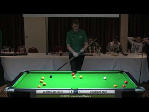 2018 Men's Student International Masters - Jon MacLean (Sco) v Glen Doyle (ROI)