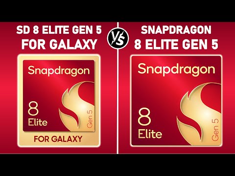 Snapdragon 8 Elite Gen 5 FOR GALAXY vs Snapdragon 8 Elite Gen 5