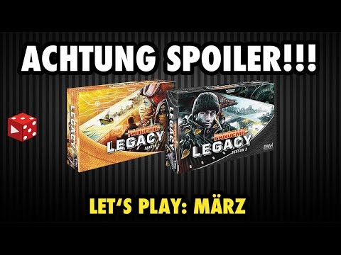 ACHTUNG SPOILER!!!: Pandemic Legacy Season 2 - März mit Stephan & Benjamin