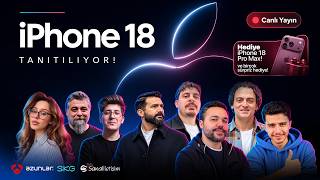 iPhone 18 Pro Max HEDİYELİ! Apple Event 2026 Canlı Yayın | iPhone 18 s