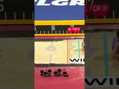 Ivana Vuleta insane 7.06m jump🔥. World Indoor Long Jump Champion 2022 🥇