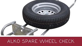 Alko spare wheel carrier - Check your tyre!