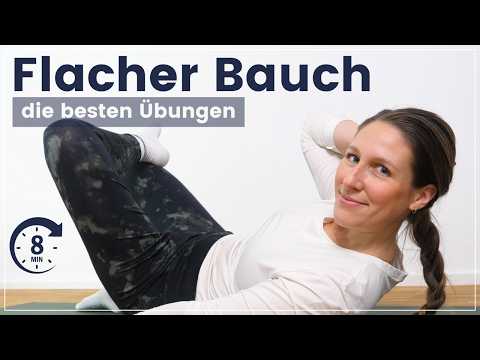 Bauchmuskeltraining für absolute Anfänger - in 8 Minuten zu einem flachen Bauch
