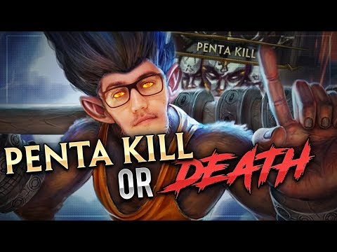 Hun Batz: "THIS COULD BE A PENTA KILL OR I COULD INSTA DIE" - Smite