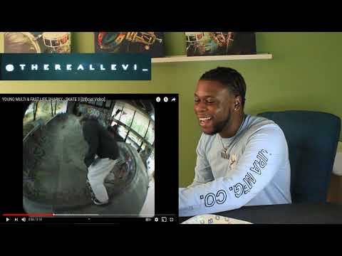 TRL Reaction / YOUNG MULTI & FAST LIFE SHARKY - SKATE 3 (Official Video) (PolishRap)