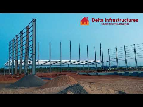 Conventional steel building structure