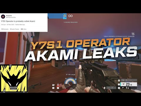 Y7S1 Leaked Operator 'AKAMI' + Gadget Gameplay - Rainbow Six Siege L