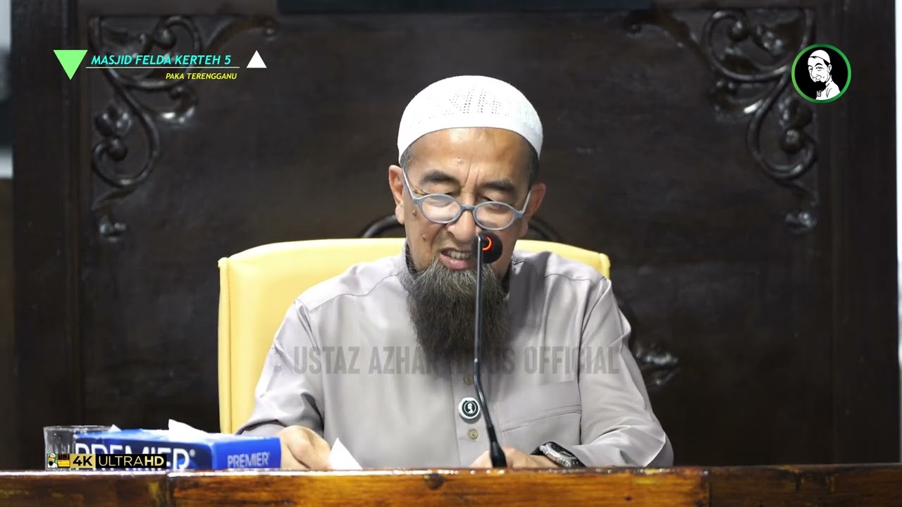 Sah Tak Solat Ikut Imam Yang Merokok? - Ustaz Azhar Idrus