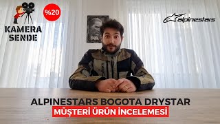 Kamera Sende - Alpinestars Bogota Drystar Mont İnceleme - motomax.com.tr