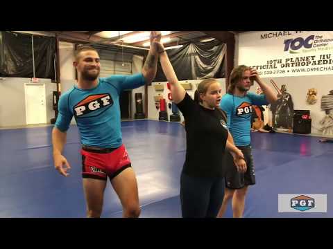 Elijah Carlton vs Matt Elkins - PGF Week 1 - Jiu Jitsu Sports League