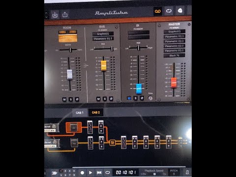Tonex 4 Cable Effects Loop Method with UAD Volt 476P EVH Amp Head and Celestion FX F12‑X200 Speakers