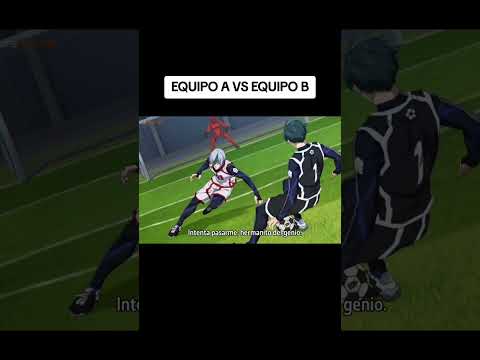 equipo A VS equipo B #bluelock #anime #bluelockedit #manga #futbol #japon #animeedit #otaku
