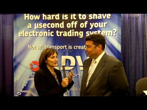 ADVA Optical Networking and Spread Networks from New York to Chicago