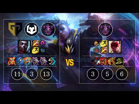 GEN Nyx Ekko vs Lee Sin Jungle - KR Patch 10.12