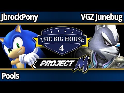 TBH4 PM - JbrockPony (Sonic) vs VGZ Junebug (Wolf/Ganon) - Pools