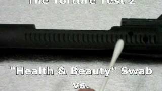 BearMetalClean.com - Gun Cleaning Swabs - Torture Test