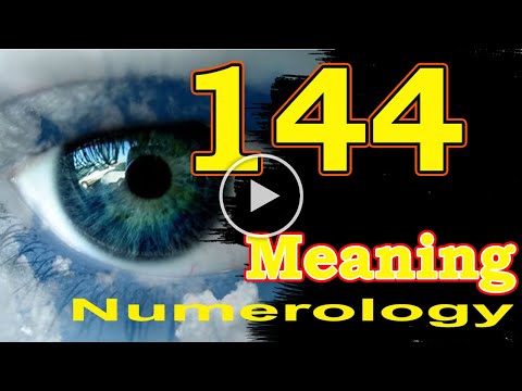 🔴 Angel Number Meanings 144 ✅ Seeing 144 ✅ Numerology Box