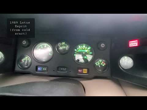 Thumbnail for 1989 Lotus Esprit from cold start (18 minutes)